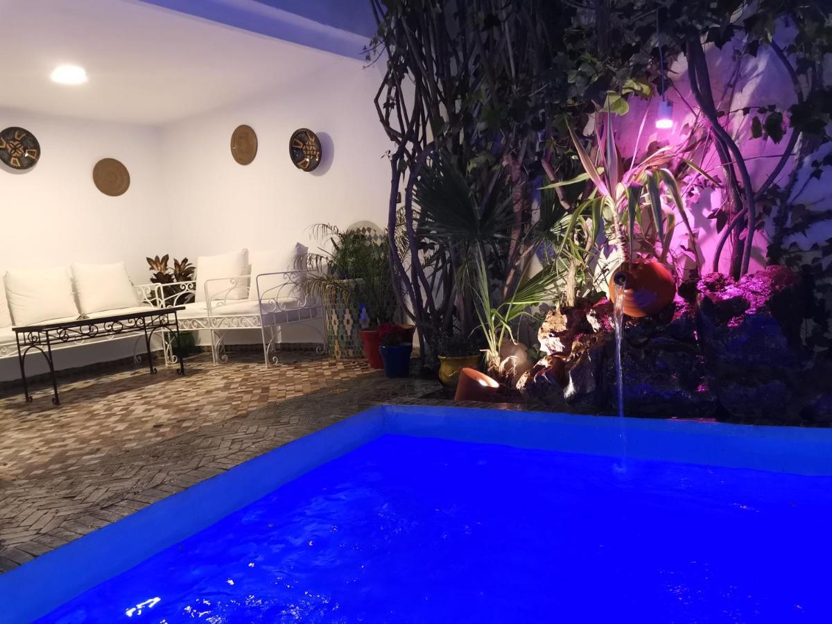 Dar Ben Daoud Avec Piscine Et Terrasse Privee Appartement Fez Buitenkant foto
