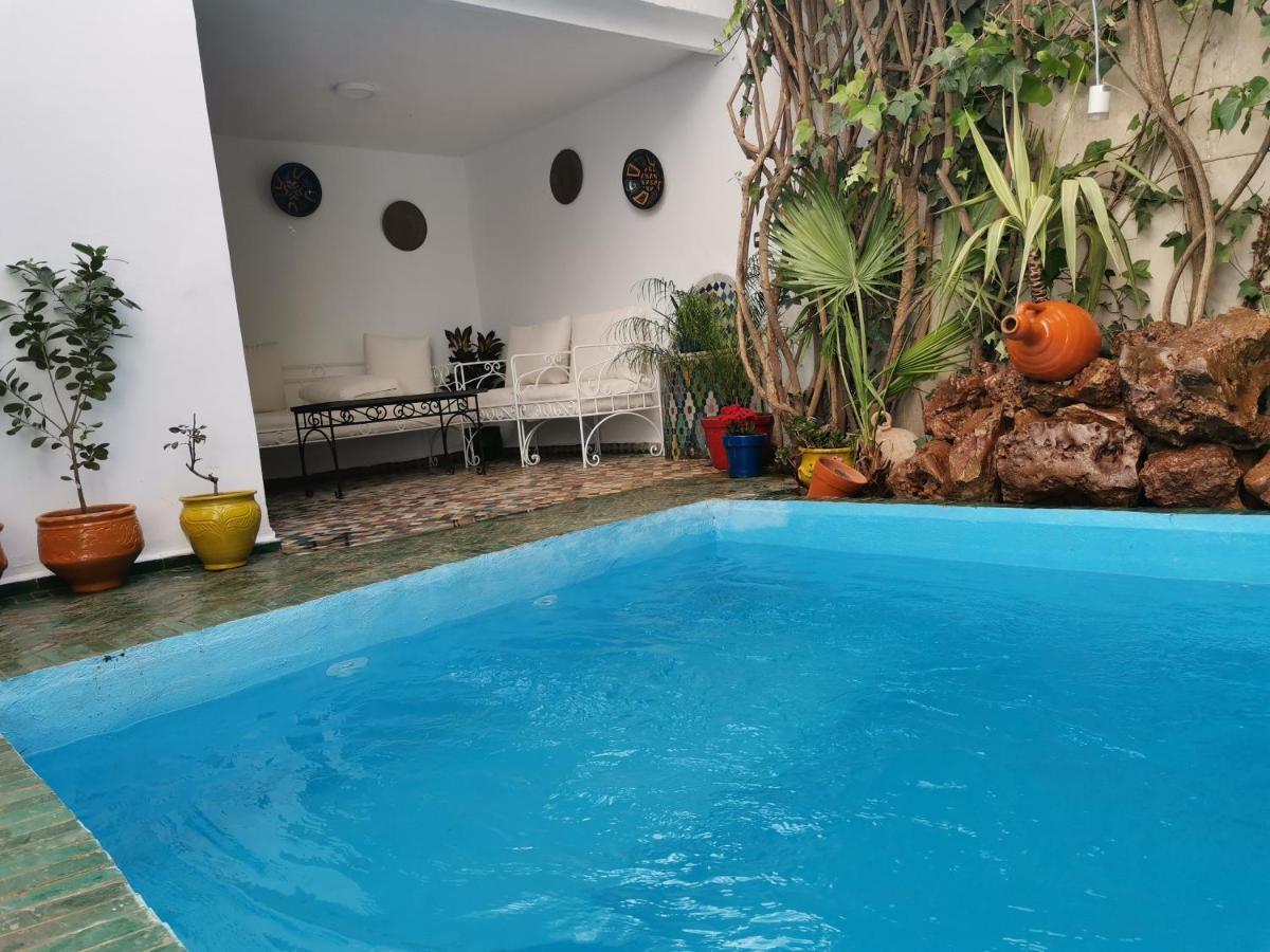 Dar Ben Daoud Avec Piscine Et Terrasse Privee Appartement Fez Buitenkant foto